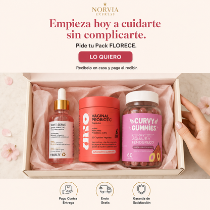 Florece™ Pack Cuidado Femenino Premium