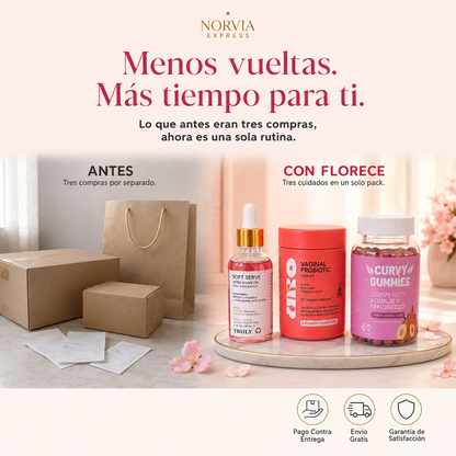 Florece™ Pack Cuidado Femenino Premium