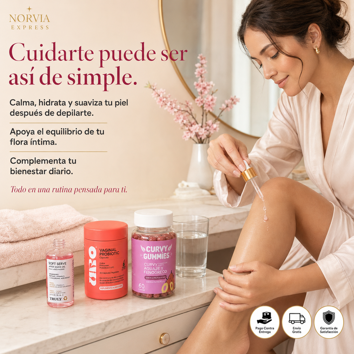 Florece™ Pack Cuidado Femenino Premium