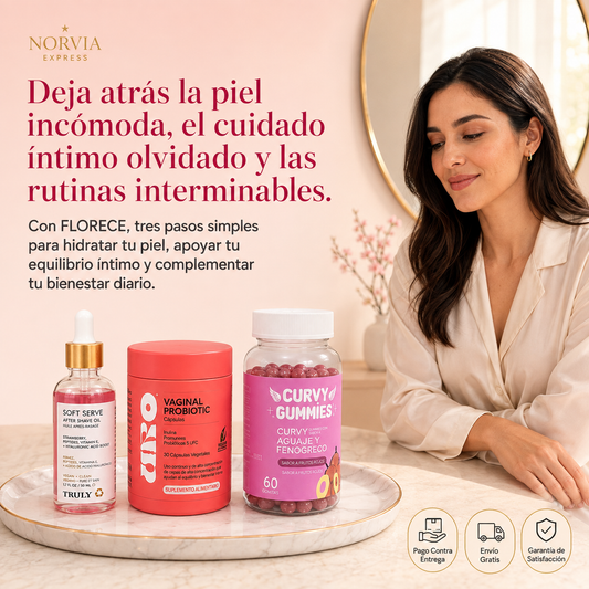 Florece™ Pack Cuidado Femenino Premium